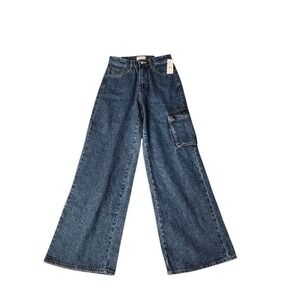 PacSun Wide Leg Jeans | Size 25 | Mid Rise Baggy Denim | Y2K Streetwear